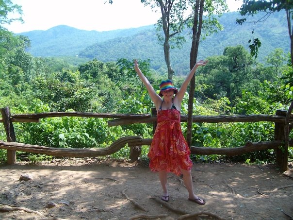 In Erawan National Park in 2009.
